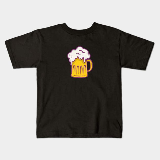 Just Drink Beer Kids T-Shirt by GS